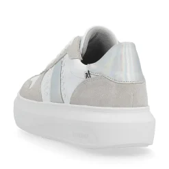 Rieker Women'S Sneaker Low Clear-White Dust-Grey