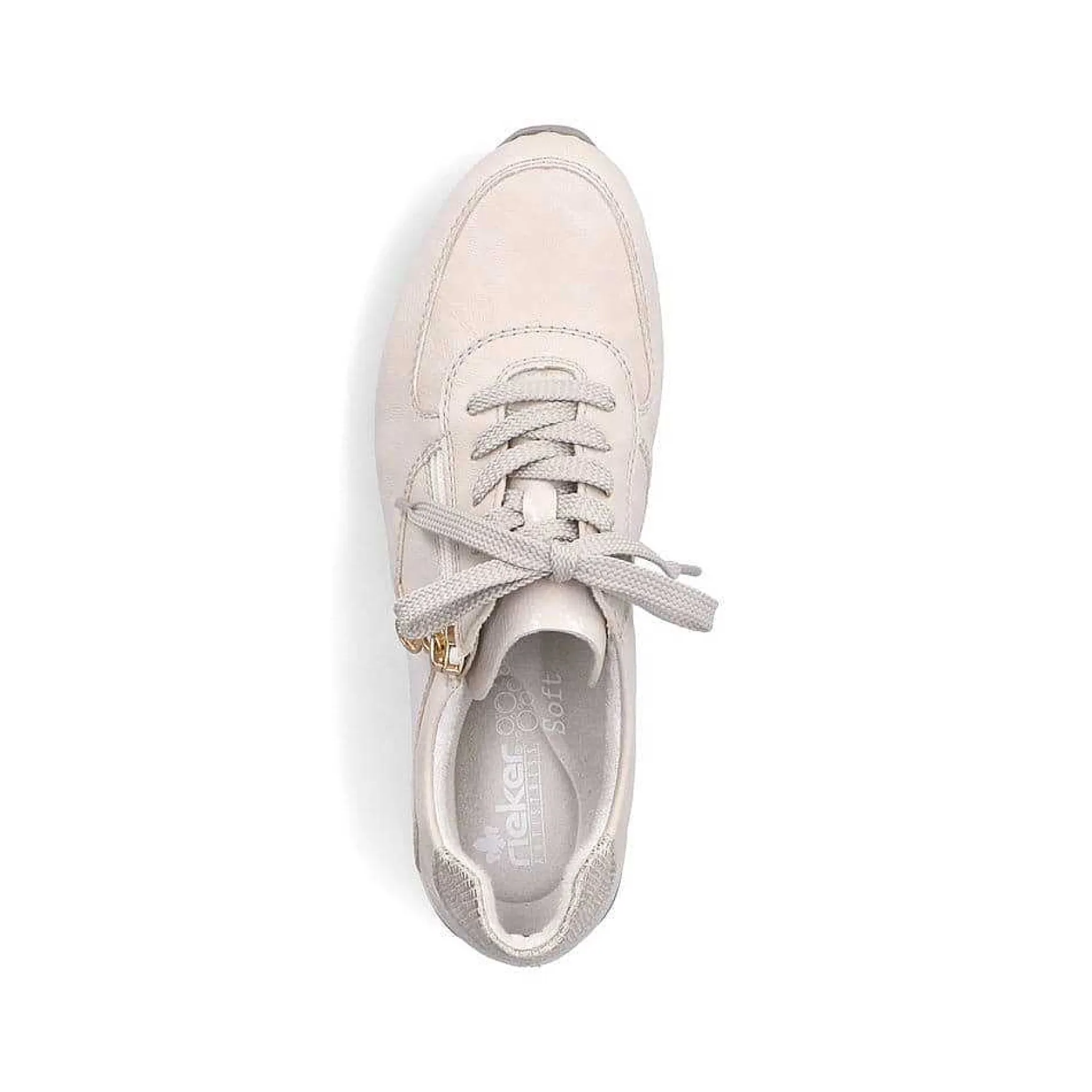 Rieker Women'S Sneaker Low Cream White