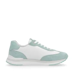 Rieker Women'S Sneaker Low Frost-White Aquamarine