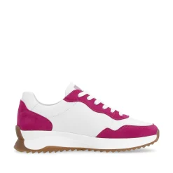Rieker Women'S Sneaker Low Clear-White Fuchsia