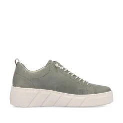 Rieker Women'S Sneaker Low Khaki Green