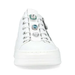 Rieker Women'S Sneaker Low Ice White