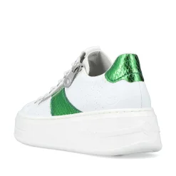 Rieker Women'S Sneaker Low Ice White