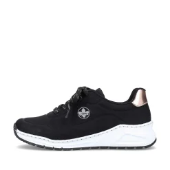 Rieker Women'S Sneaker Low Night Black