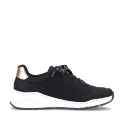 Rieker Women'S Sneaker Low Night Black