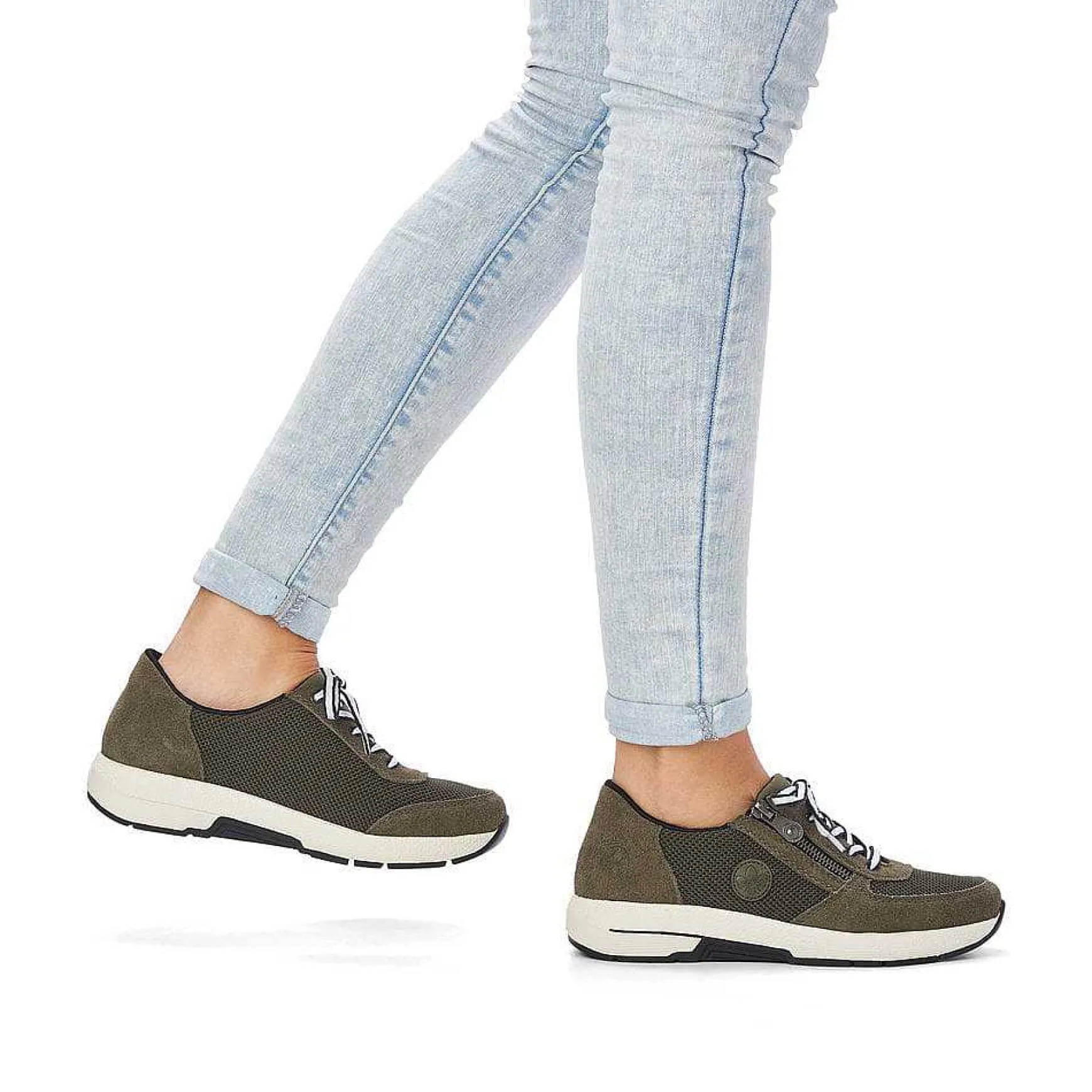 Rieker Women'S Sneaker Low Cactus Green