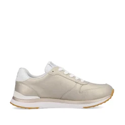 Rieker Women'S Sneaker Low Champagne Metallic