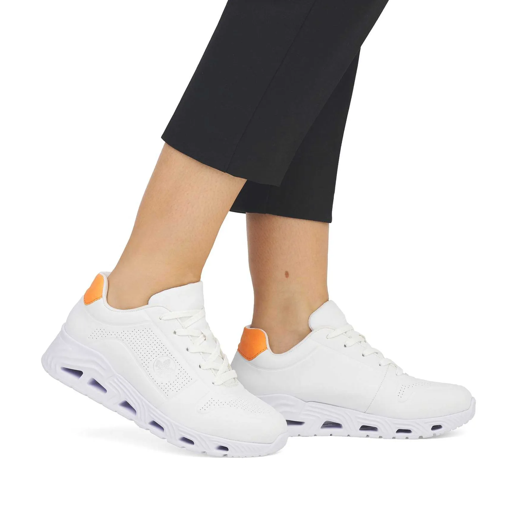 Rieker Women'S Sneaker Low Brilliant White