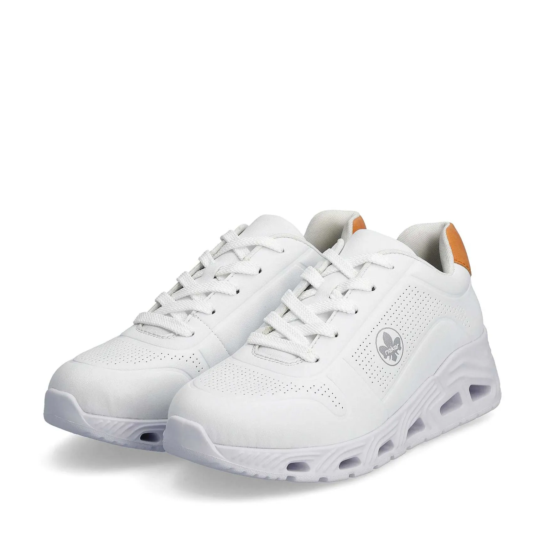 Rieker Women'S Sneaker Low Brilliant White