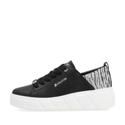 Rieker Women'S Sneaker Low Diamond Black