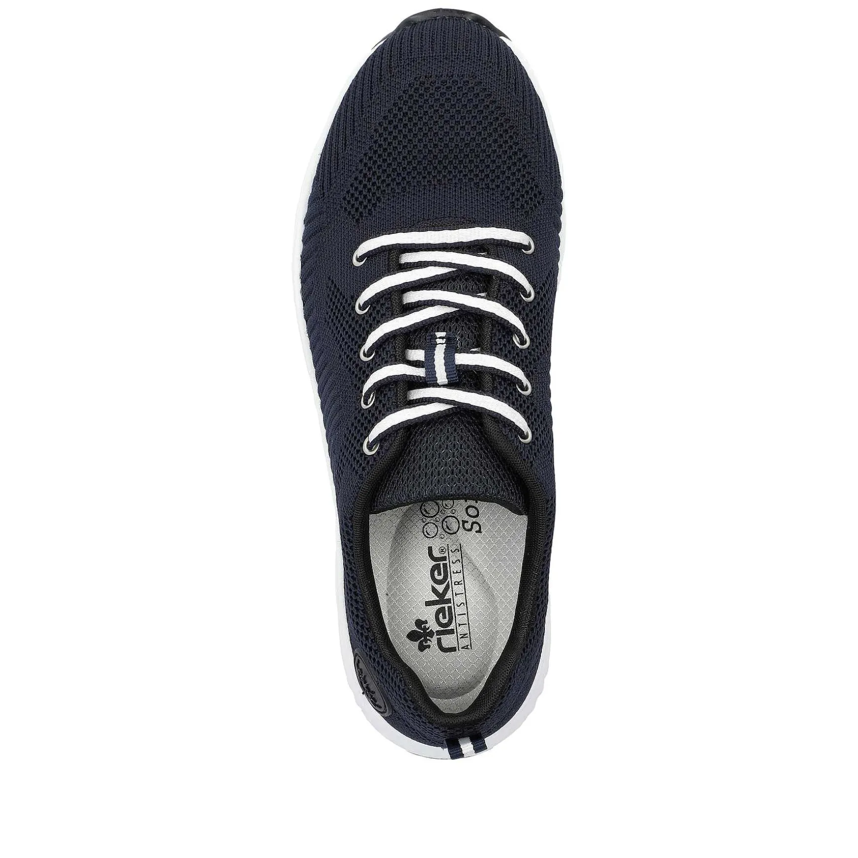 Rieker Women'S Sneaker Low Steel Blue