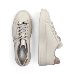 Rieker Women'S Sneaker Low Light Beige