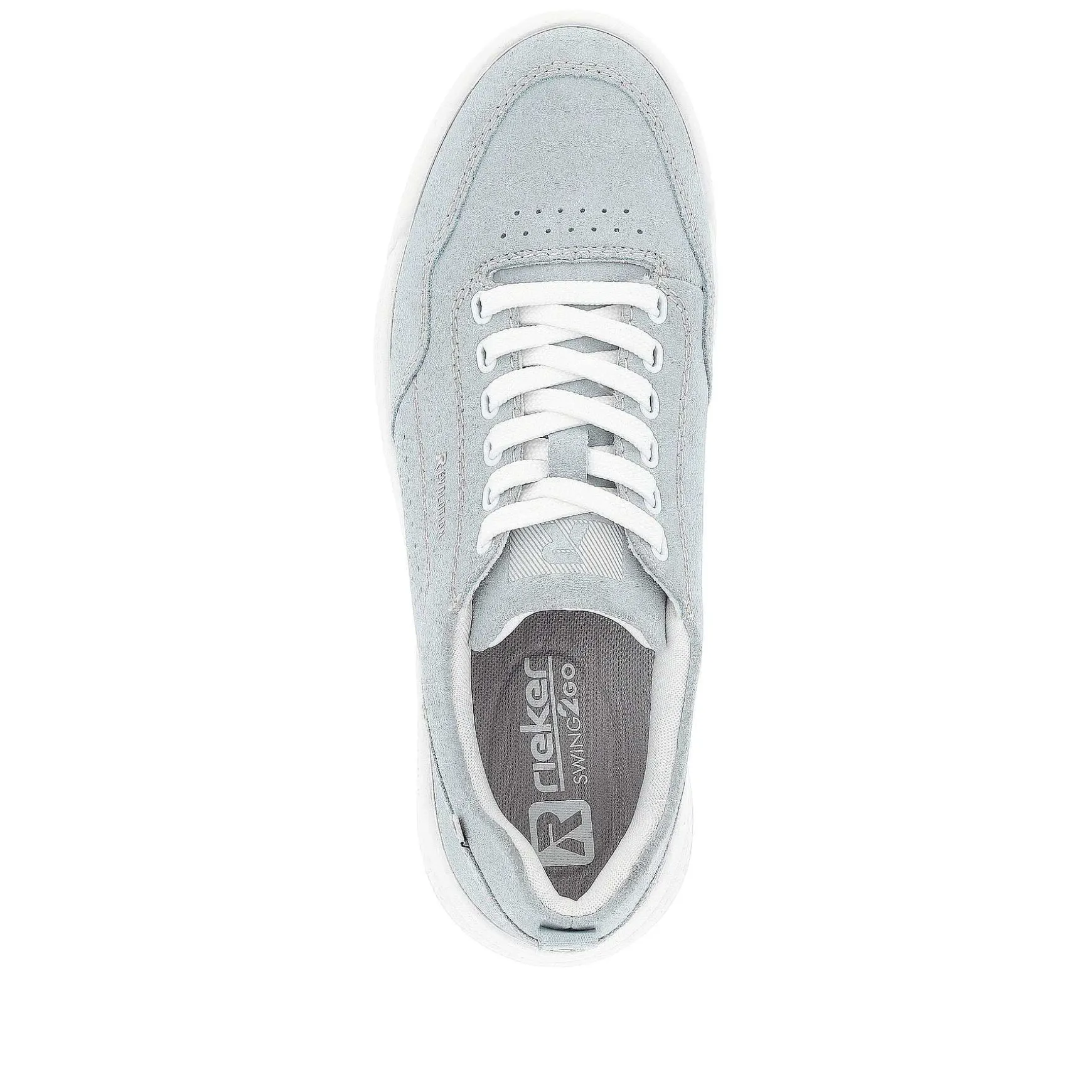 Rieker Women'S Sneaker Low Steel Blue