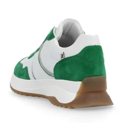 Rieker Women'S Sneaker Low Clear-White Emerald-Green