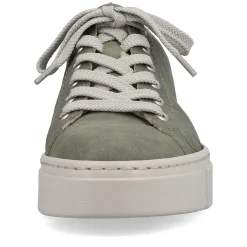 Rieker Women'S Sneaker Low Olive Green-Sand Beige