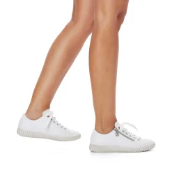 Rieker Women'S Sneaker Low Pure White