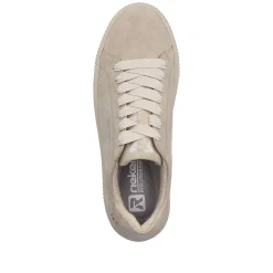 Rieker Women'S Sneaker Low Cream Beige