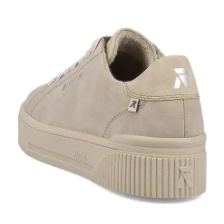 Rieker Women'S Sneaker Low Cream Beige
