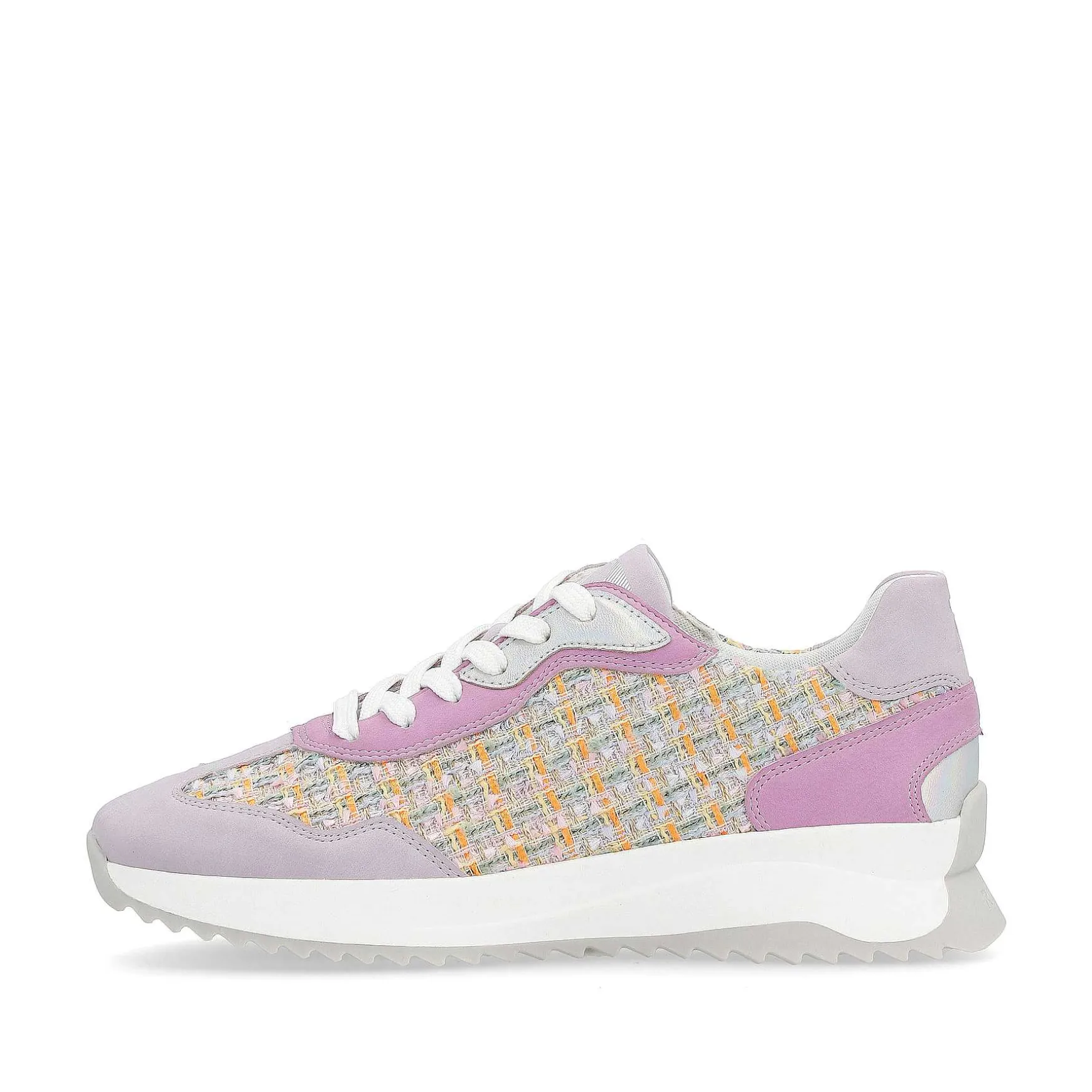 Rieker Women'S Sneaker Low Lavender Multi