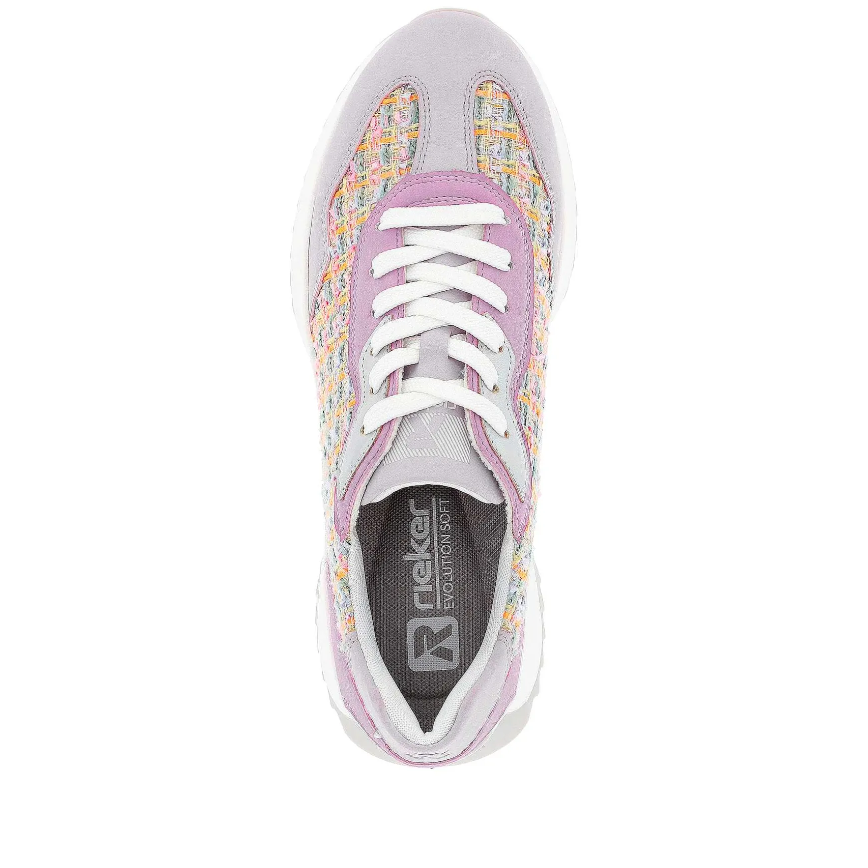 Rieker Women'S Sneaker Low Lavender Multi