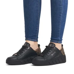 Rieker Women'S Sneaker Low Urban Black