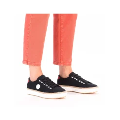 Rieker Women'S Sneaker Low Steel Blue