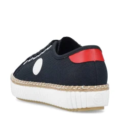 Rieker Women'S Sneaker Low Steel Blue