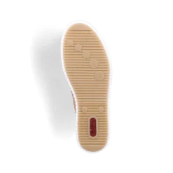 Rieker Women'S Sneaker Low Pastel Orange