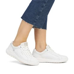 Rieker Women'S Sneaker Low Swan White