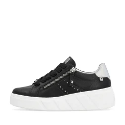 Rieker Women'S Sneaker Low Diamond Black