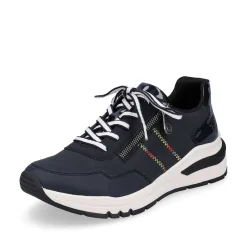 Rieker Women'S Sneaker Low Navy Blue