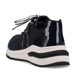 Rieker Women'S Sneaker Low Navy Blue