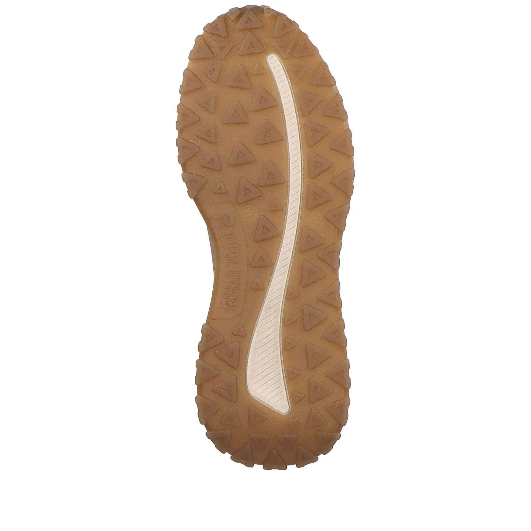 Rieker Women'S Sneaker Low Mocha Cream-Beige