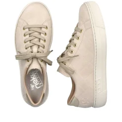 Rieker Women'S Sneaker Low Light Beige