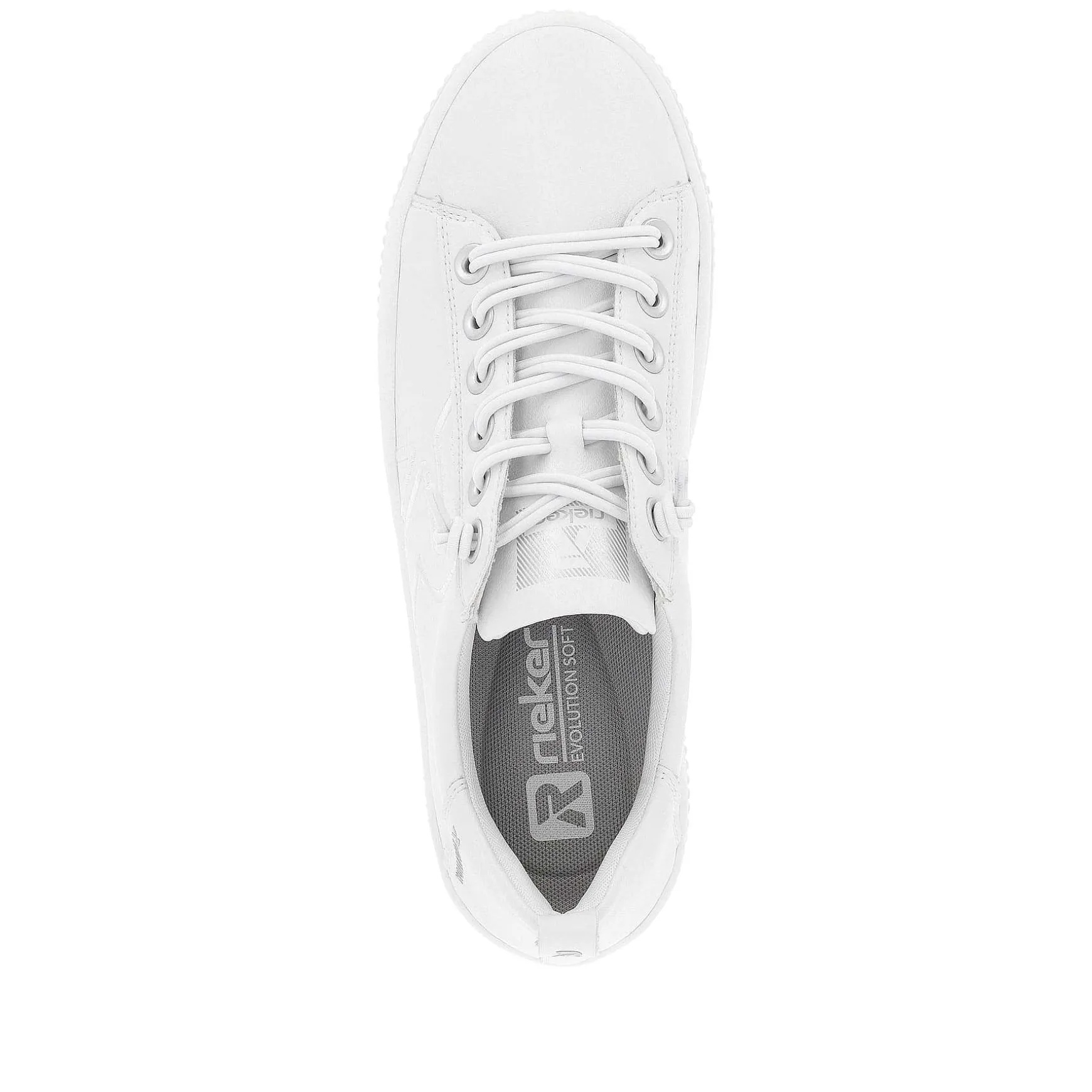 Rieker Women'S Sneaker Low Clear White