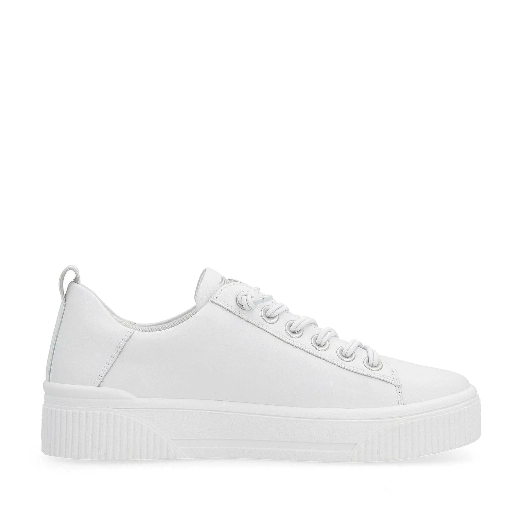 Rieker Women'S Sneaker Low Clear White