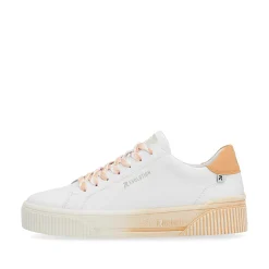 Rieker Women'S Sneaker Low Crystal-White Apricot