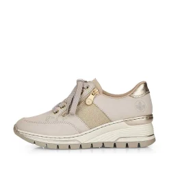 Rieker Women'S Sneaker Low Beige
