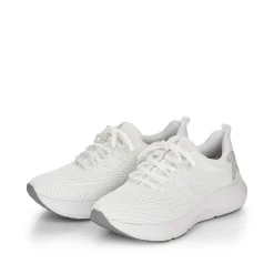 Rieker Women'S Sneaker Low Snow White