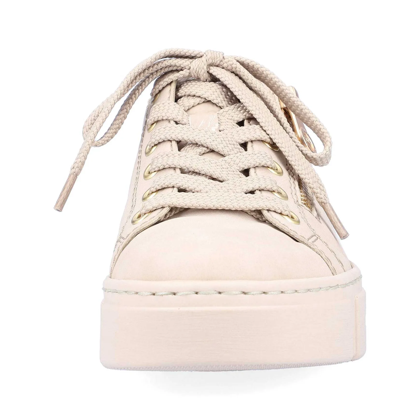 Rieker Women'S Sneaker Low Cream Beige