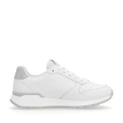Rieker Women'S Sneaker Low Snow White