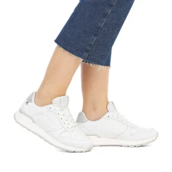 Rieker Women'S Sneaker Low Snow White