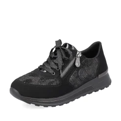 Rieker Women'S Sneaker Low Night Black