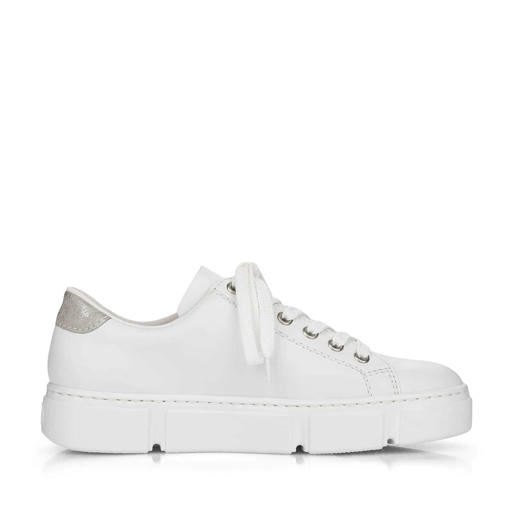 Rieker Women'S Sneaker Low Pure White