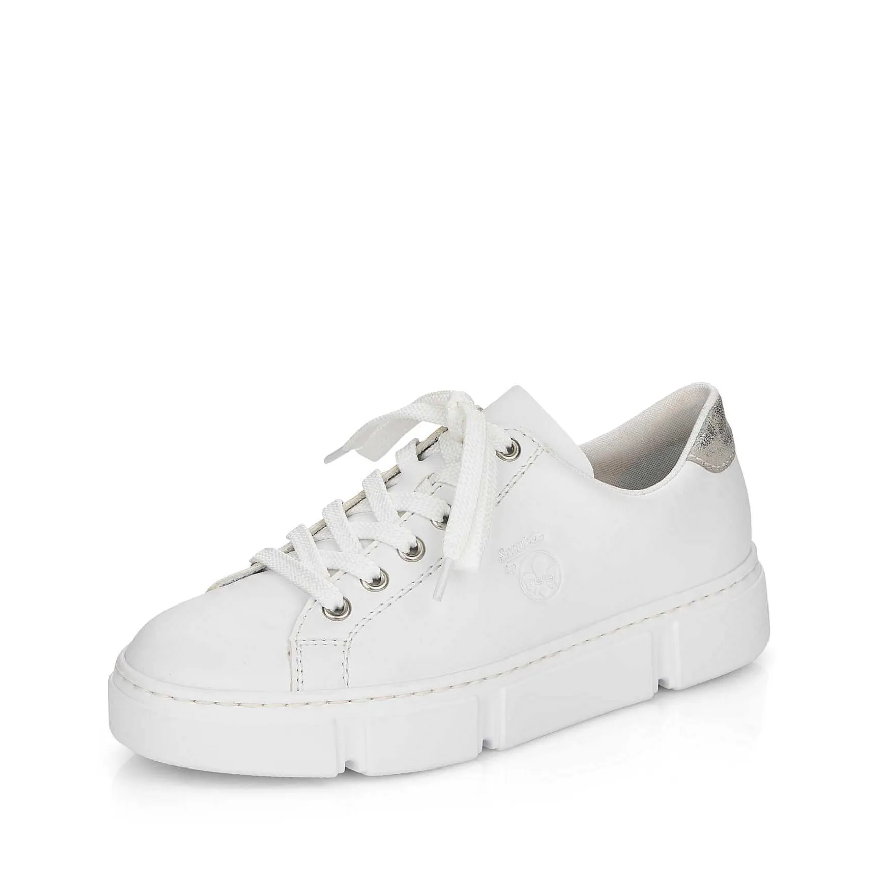 Rieker Women'S Sneaker Low Pure White