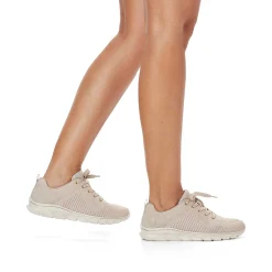 Rieker Women'S Sneaker Low Light Beige