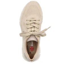 Rieker Women'S Sneaker Low Light Beige