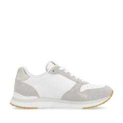 Rieker Women'S Sneaker Low Pearl-White Clay-Beige