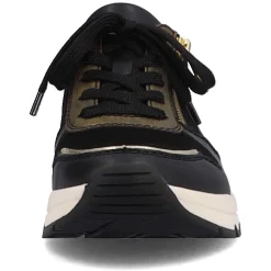 Rieker Women'S Sneaker Low Urban Black-Cream White