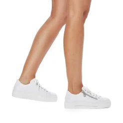 Rieker Women'S Sneaker Low Pure White